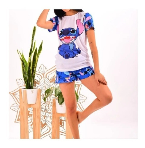 Pijama Conjunto Remera Y Short Juvenil Varios Diseños!!