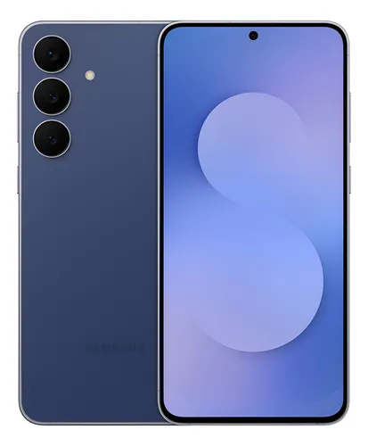 Celular Samsung Galaxy S25 Fe 5g, 256gb, 8gb Ram, Câmera Tripla De 50+12+8, Tela Grande De 6.7 Azul Marinho