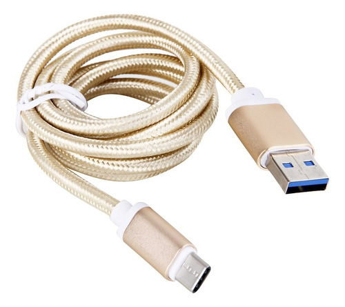 Cable Mow! Tipo C A Micro Usb Textil - Electronica Jck Mdp