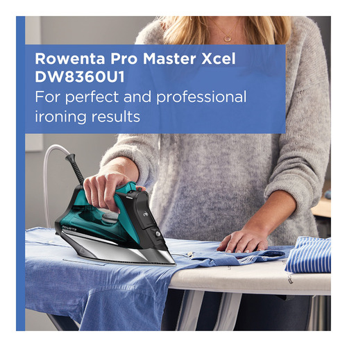 Plancha De Vapor Rowenta Pro Master Con Suela De Acero Inoxi