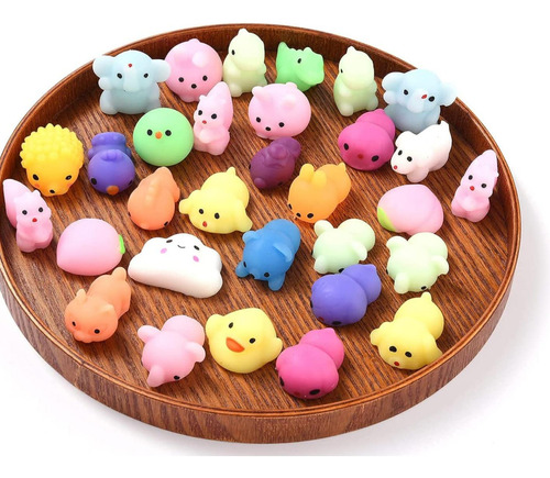 20 Squishy Mochi Premium Juguete Piñata Souvenir 