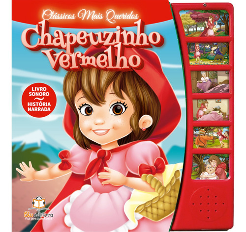 Livro Infantil Clássicos Mais Queridos Chapeuzinho Vermelho