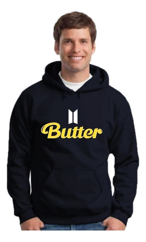 Buzo Bts Butter - K-pop - Hoodie Con Capucha Unisex - B07