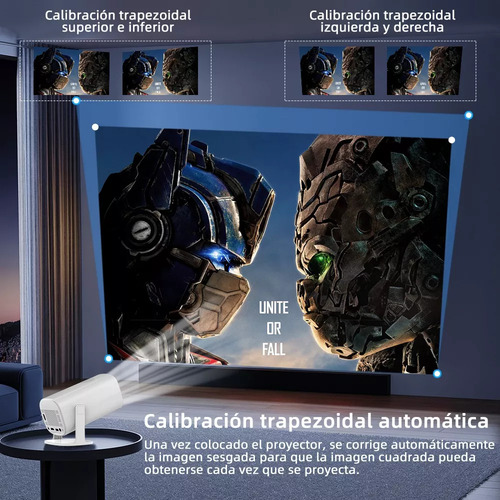 Proyector Led 4k Profesional Portatil Wifi Smart Tv Android