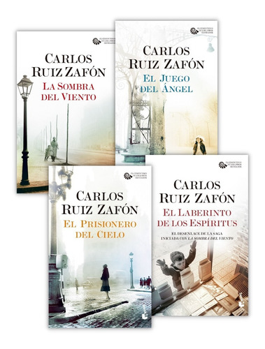 Pack La Sombra Del Viento (4 Libros) - Carlos Ruiz Zafón