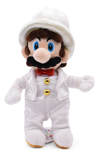 Super Mario Wedding Mario Peluche Muñeca Cumpleaño Regalo