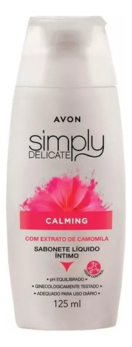 Sabonete Líquido Íntimo Simply Delicate Calming - 125ml