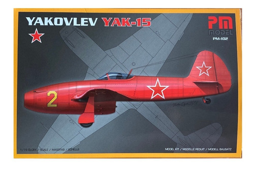 Avion A Escala Yakovlev Yak-15 1:72