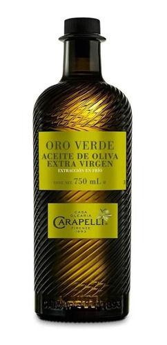 Aceite De Oliva Carapelli Extra Virgen Oro Verde 750ml