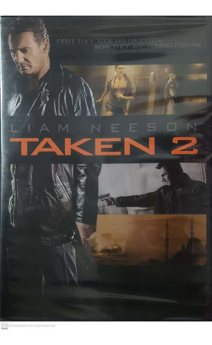 Dvd Taken 2 Region 1 Importada Liam Neeson (Usado)