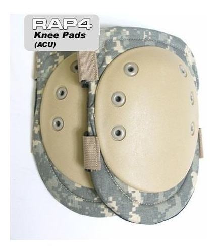 Knee Pad Rodillera Tipo Plato De Paintball Varios Diseños