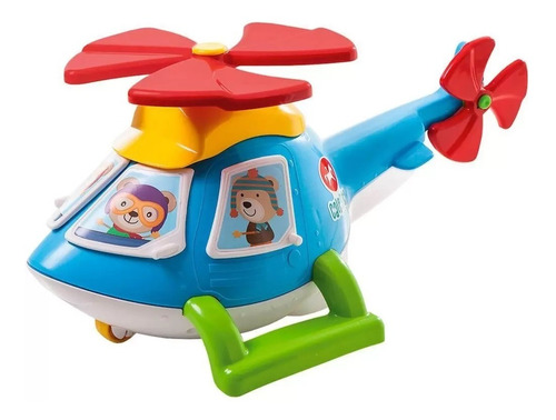 Novo Brinquedo Infantil Helico Sortido Tateti Calesita 728