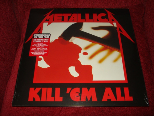 Vinilo Metallica / Kill Em All (nuevo Y Sellado) 