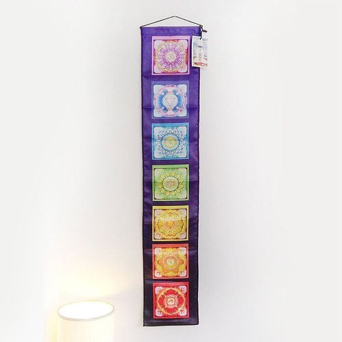 Banderin 7 Chakras Reiki Meditación Yoga Deco