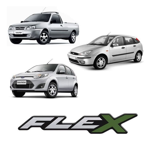 Adesivo Resinado Flex Ford Fiesta Courier Focus Ecosport Ka