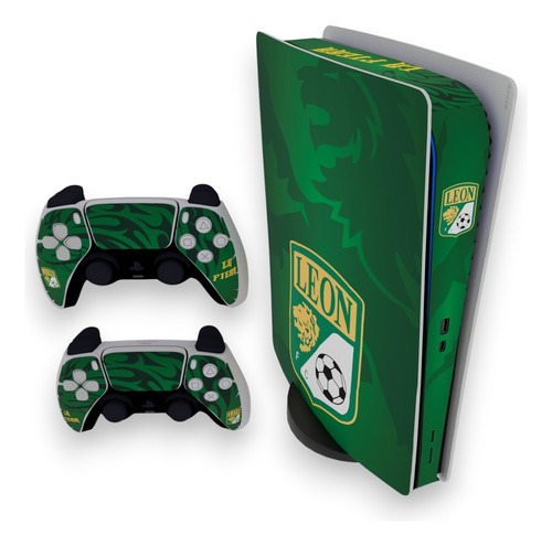 Skin Club Leon Para Playstation 5 Digital Ps5 + 2stickers Leon_1