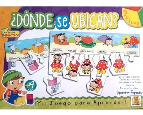 Juego De Mesa Educativo ¿donde Se Ubican? Implas