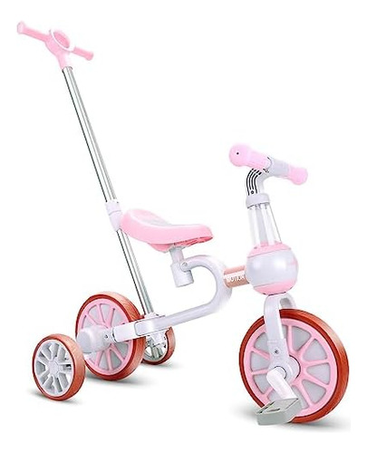 Triciclos 3 En 1 Para Niños Y Niñas De 2 A 4 Años De Edad, C
