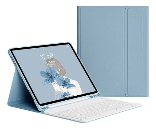 Funda Con Teclado Para iPad 10,2 Pulgadas 7th/8th/9th Gen