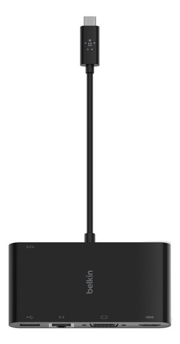 Imagen 10 de 10 de Belkin Multipuerto Usb-c 100w Con Usb 3.0/vga/hdmi(4k),lan