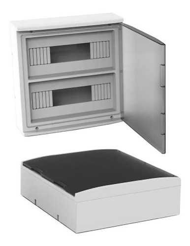 Gabinete Tablero Caja Din Termica 24 Polo Exterior Variplast