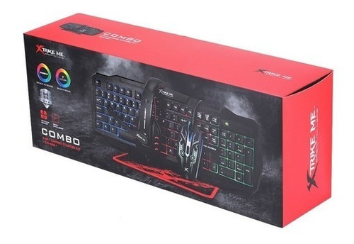 Combo Gamer Xtrike Me Cm-406, 4 En 1.