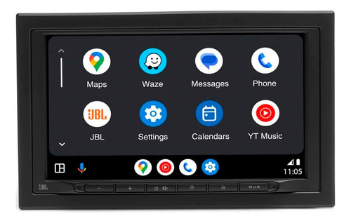 Central Multimidia Bluetooth Estéreo 7 Polegadas Jbl Legend 700 Android/CarPlay Cor Preto