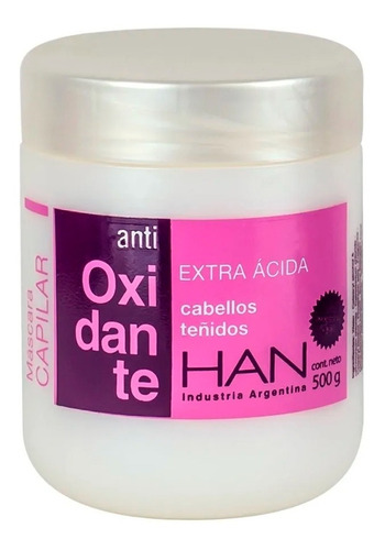 Han Mascara Antioxidante Extra Acida Baño De Crema 500 Gr