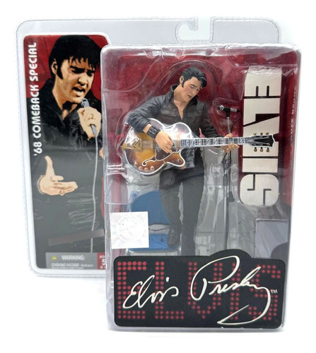 Elvis Presley 68 Comeback Special Mcfarlane 