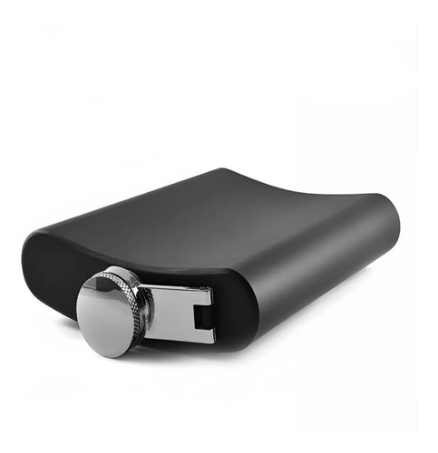 1 Cantil Jd Em Aço Inox 177ml Rum-whisky-vodka - Aqui C/nfe