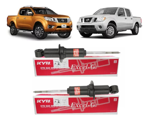 Par Amortecedor Dianteiro Kayaba Nissan Frontier 2009/2016