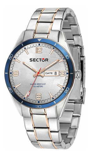 Reloj Hombre Sector R3253516002 Cuarzo Pulso Gris En Acero