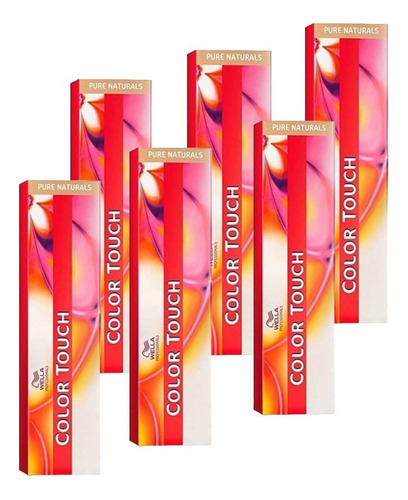 Tintura Color Touch Wella 60ml X 6 Unidades