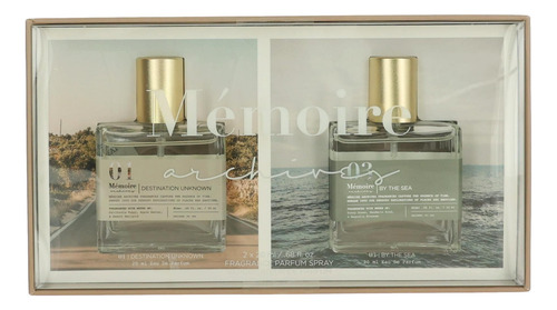 Conjunto De Perfumes Memoire By Memoire Archives Eau De Parfum 20ml 2