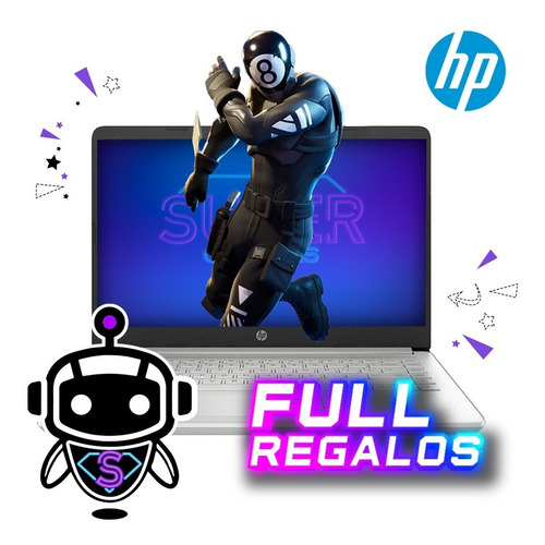 Imagen 1 de 10 de Hp I3 Modelo 2022 + 256 Ssd + F U L L Regalos + Programas !!