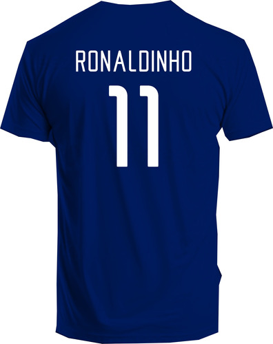 Playera Futbol Ronaldinho Seleccion Brasil 