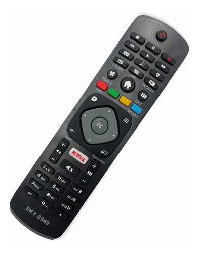 Controle Remoto De Tv Philips Led Smart 4.k Gw9037024b 32,55