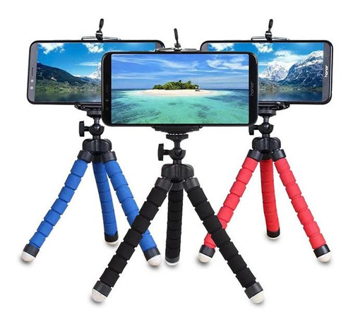 Tripode Flexible Celular Camara Soporte Smartphone Holder