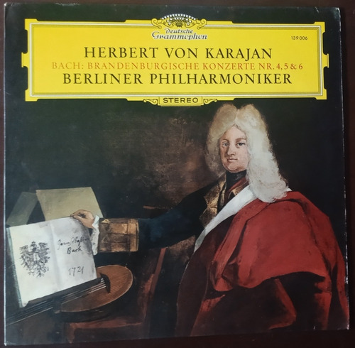 Herbert Von Karajan / Berliner Philharmoniker - Bach... Lp