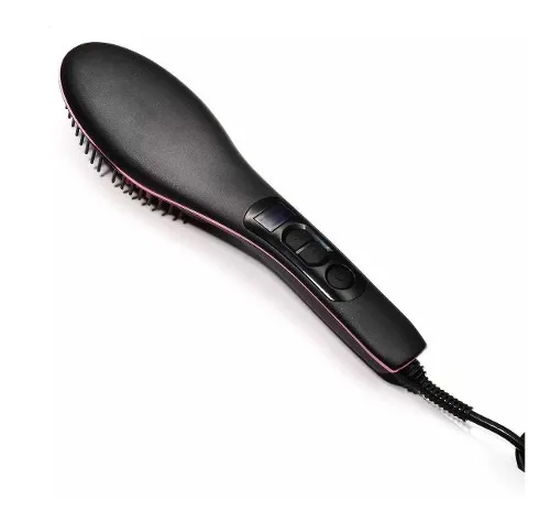 Peine Cepillo Alisador A Calor Plancha Pelo Cabello Dama