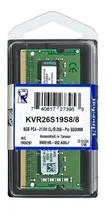 Comprar Memoria Ram Notebook 8gb 2666mhz Ddr4 Sodimm Kingston