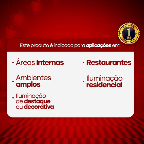 Kit 10 Lâmpada Led Par30 11w Ip20 Pé Direito Alto Luz Forte