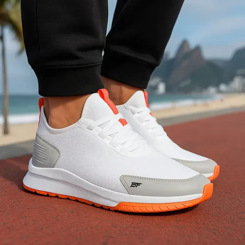 Tênis Branco Masculino para Academia Esportivo Bf Shoes — R$ 71,17 em Mercado Livre, 58% OFF