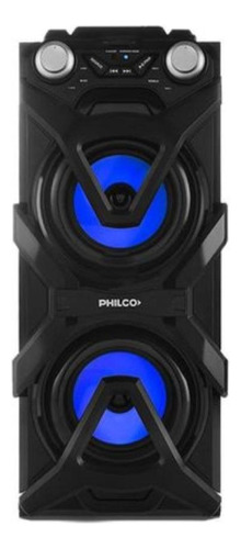 Parlante Philco Djp11p Portátil Con Bluetooth 220v Negro