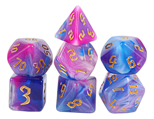 5 X 7x D4 D8 D10 D12 D20 Juguetes De Entretenimiento Juegos