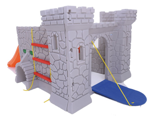 Playground Castelo Medieval Xalingo C/ Escorregador Infantil