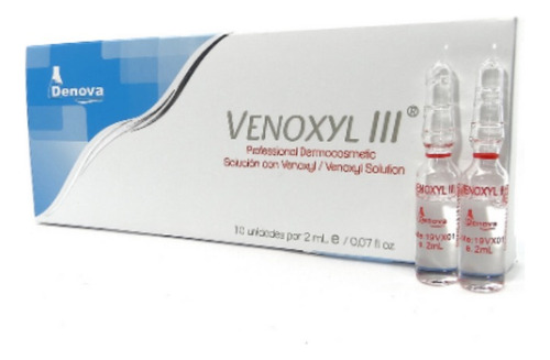 Venoxyl Iii Denova Caja 10x 2ml - mL a $4800
