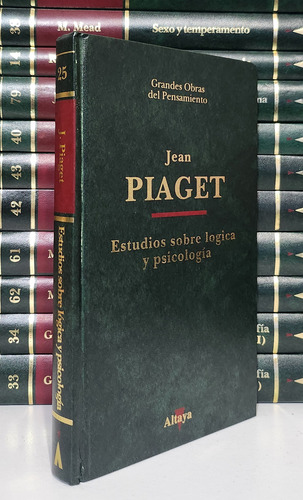 Estudios Sobre Lógica Y Psicología - Jean Piaget - Altaya (Usado)