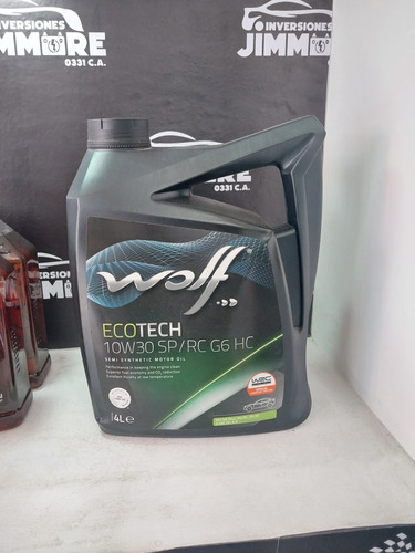 Aceite Wolf Galon 10w30 Semi Sintetico 