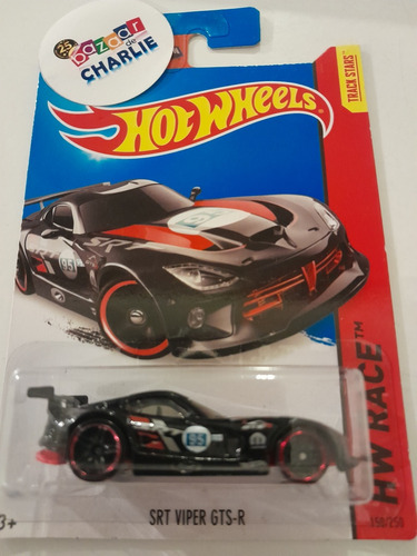 Hot Wheels | 2013 | Srt Viper Gst-r Negro 